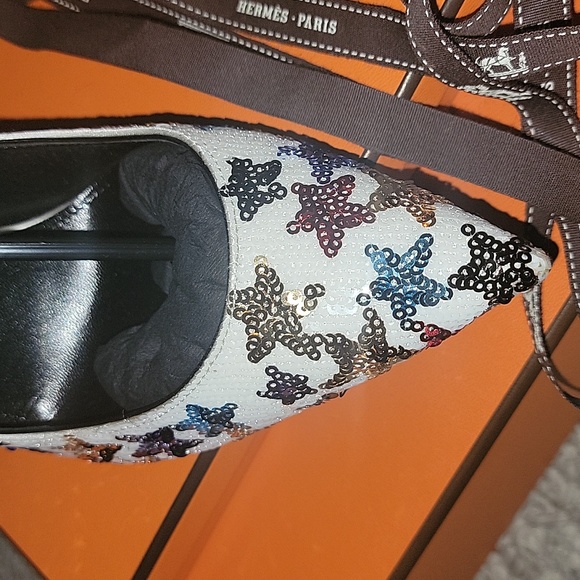 BRAND NEW SAINT LAURENT PALACE HEELS 39.5 - Picture 3 of 8